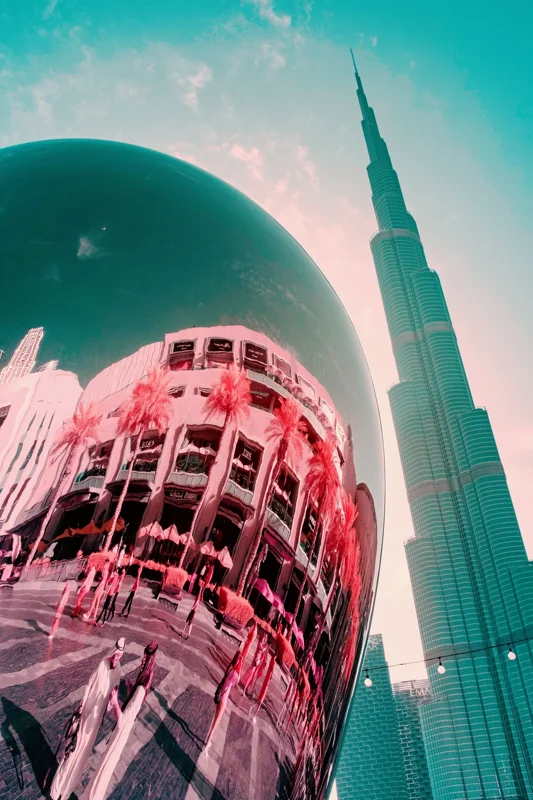 Reflected Heart of Dubai #1