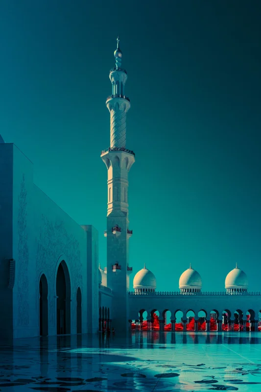 Celestial Reflections at Sheikh Zayed Mosque
