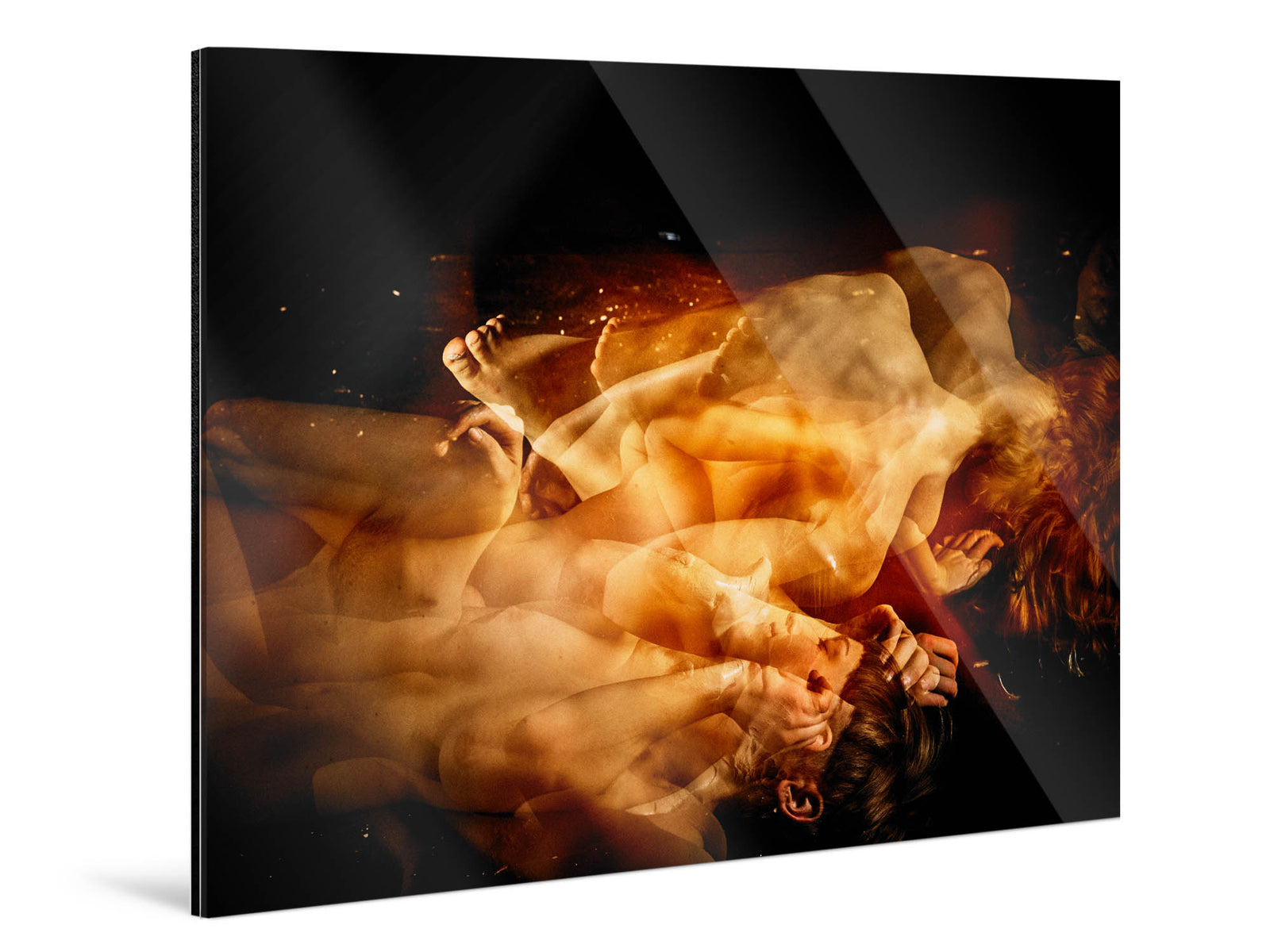 Autre vue de l’œuvre photographique « Clay body motion 3 » d’André Wagner.