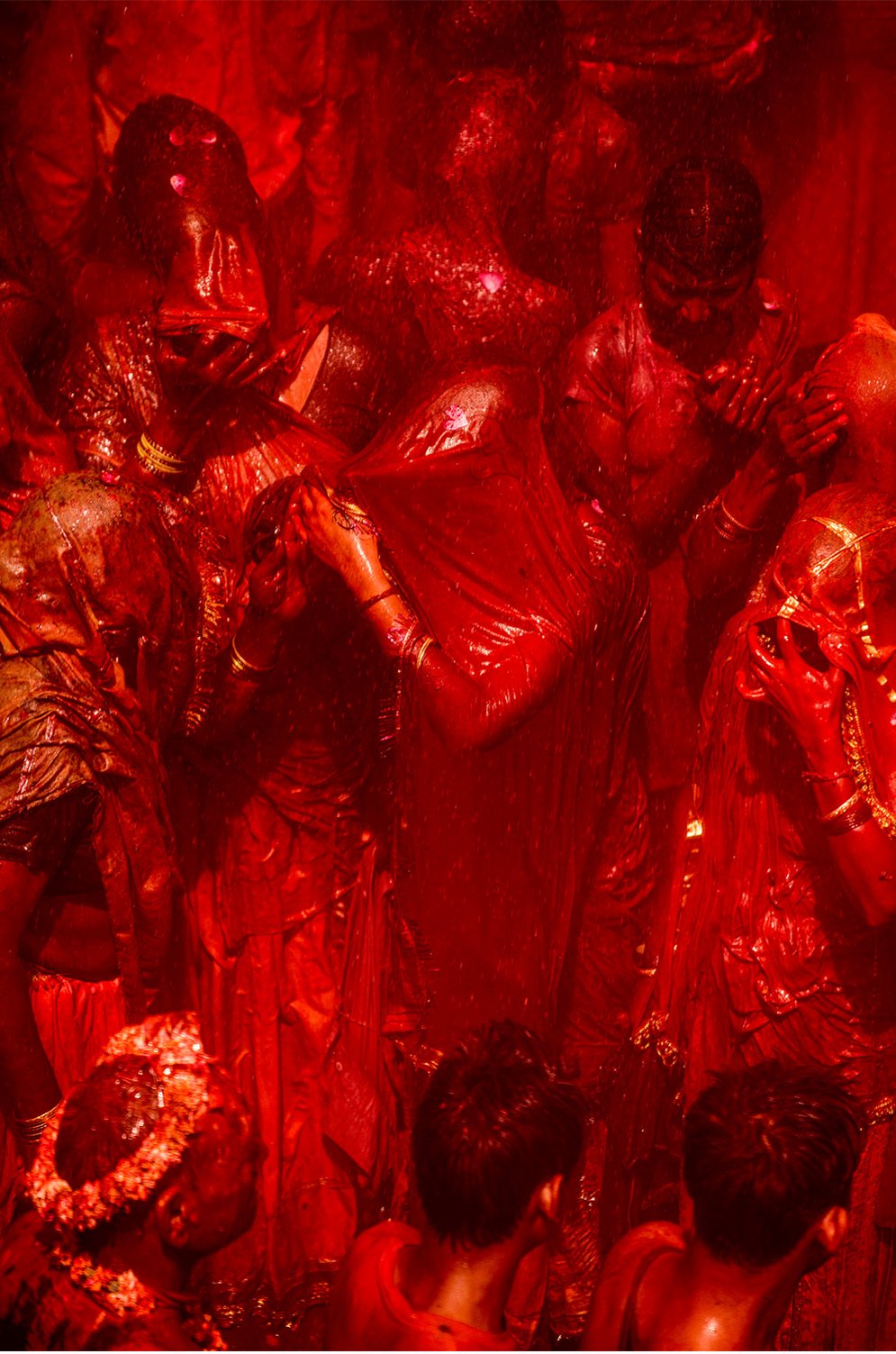 Photographie d’art d’André Wagner: Holi 1, Indien.