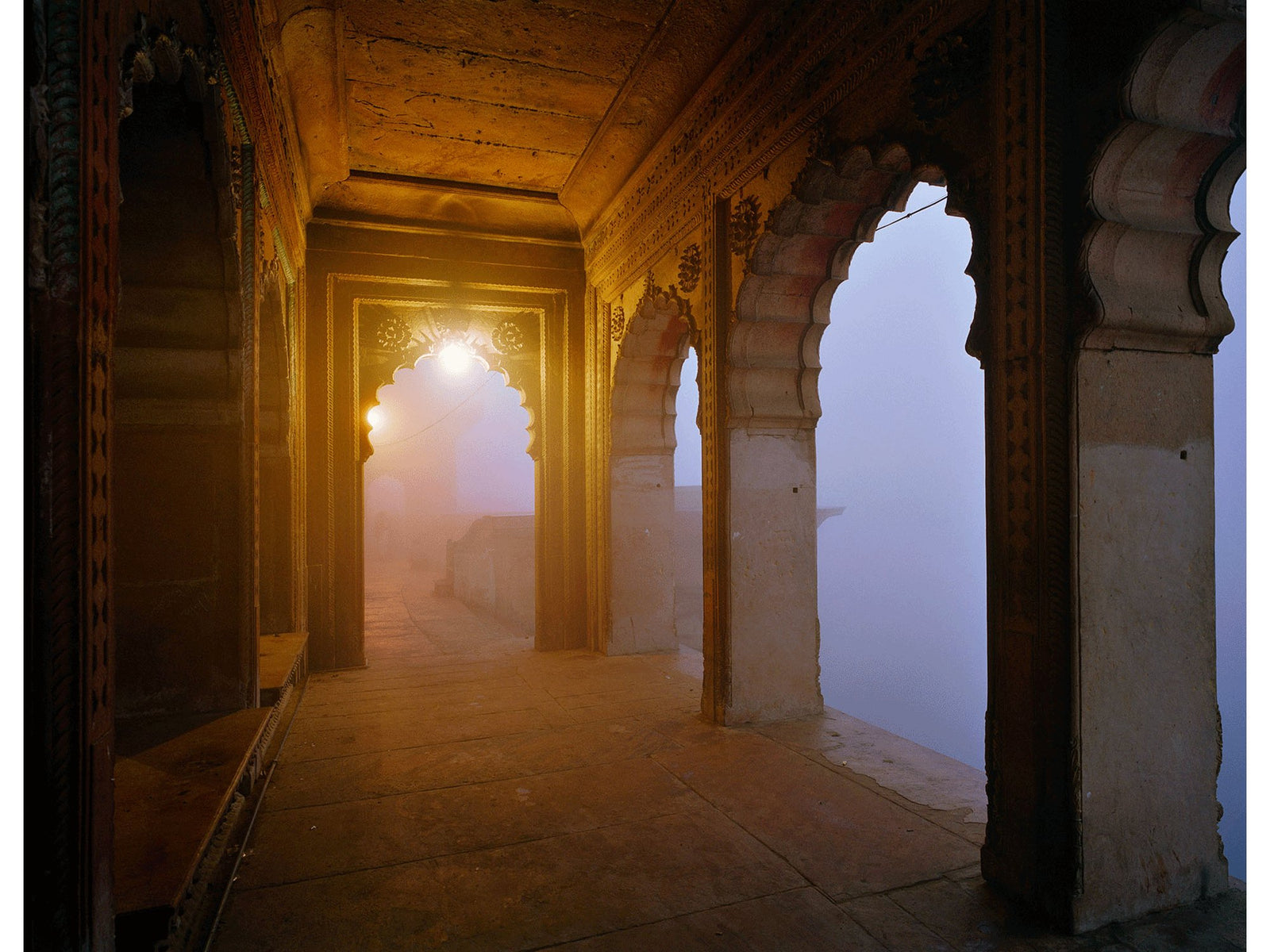 Fine art photography by Andr&eacute; Wagner: Keshi ghat, Indien.