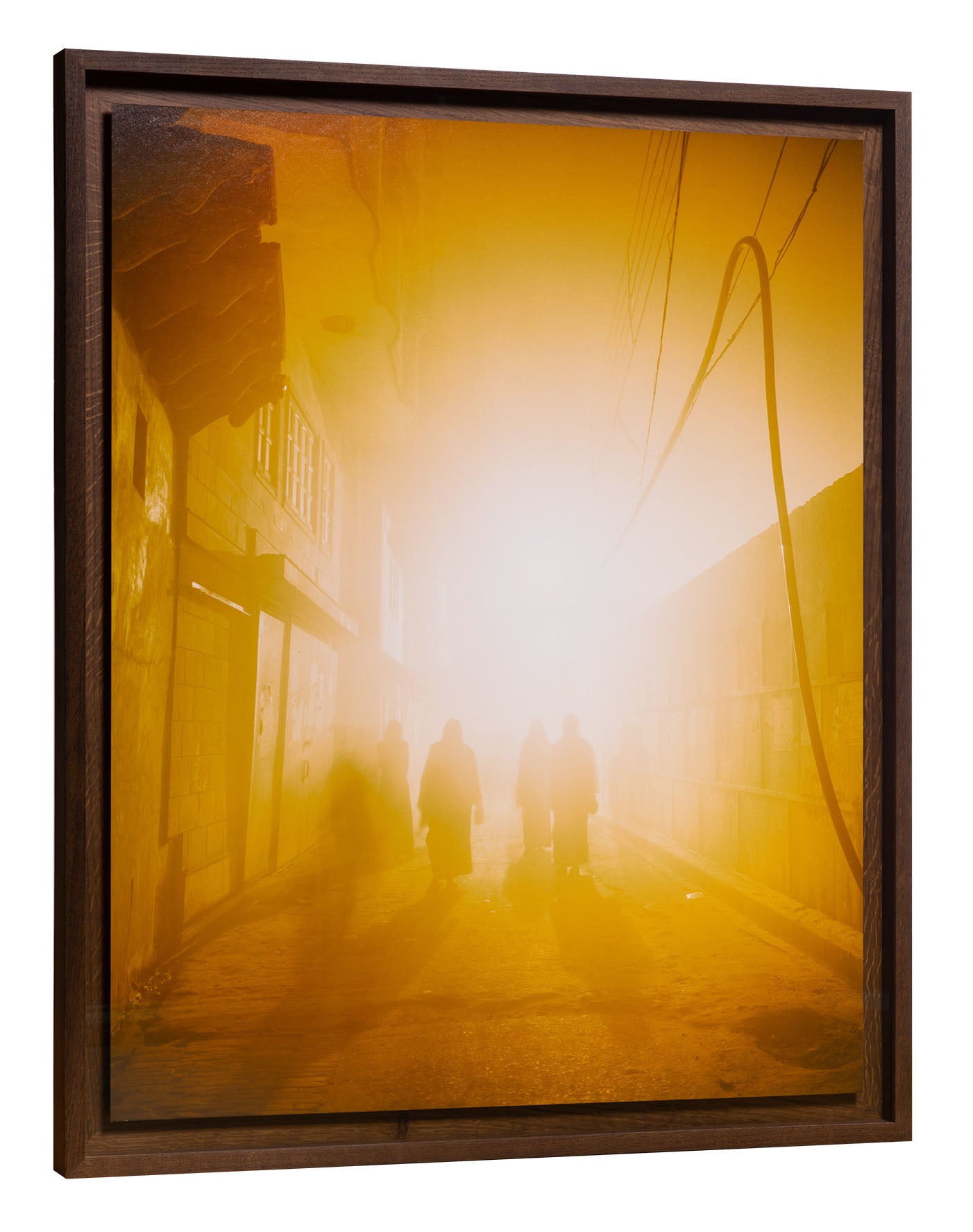 Photographie d’art d’André Wagner: Morning walk, Indien.