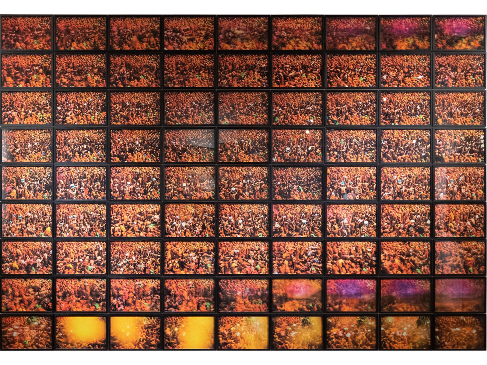 Photographie d’art d’André Wagner: Pigment and water, Indien.