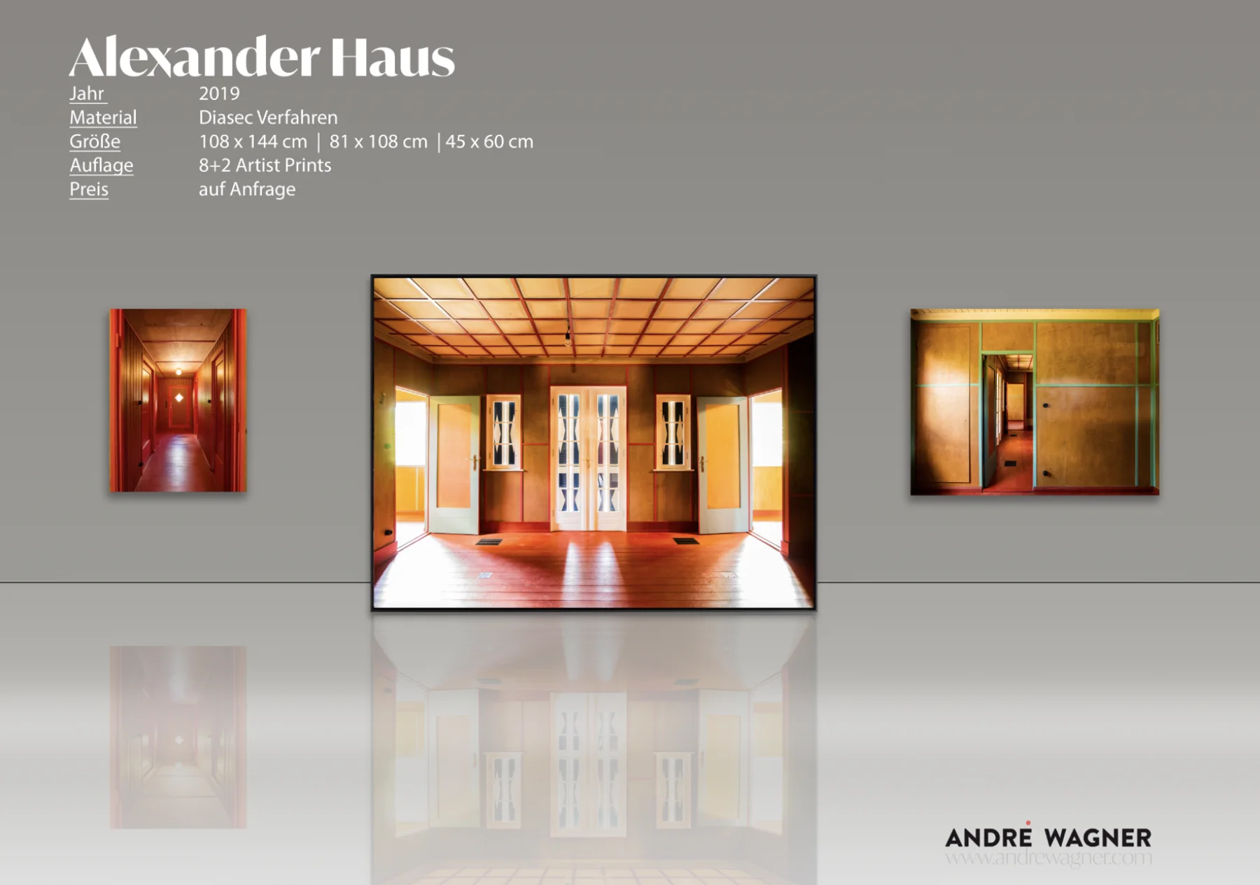 Presentation of the “Alexander Haus” photographic art edition with interior photographs