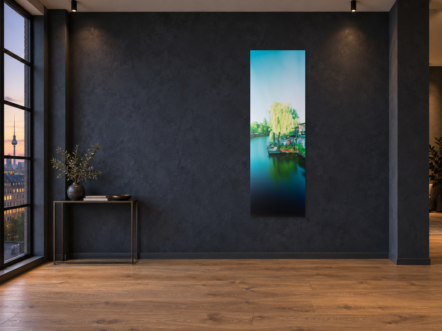 Visualisation d’intérieur avec l’œuvre « After Hour, Deutschland ».