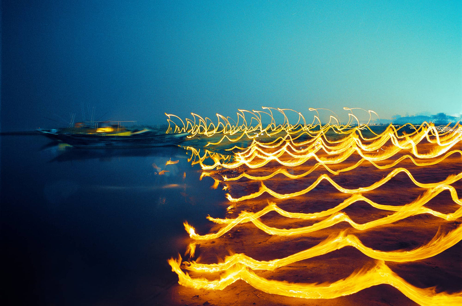 Photographie d’art d’André Wagner: Vibrations, Indien.