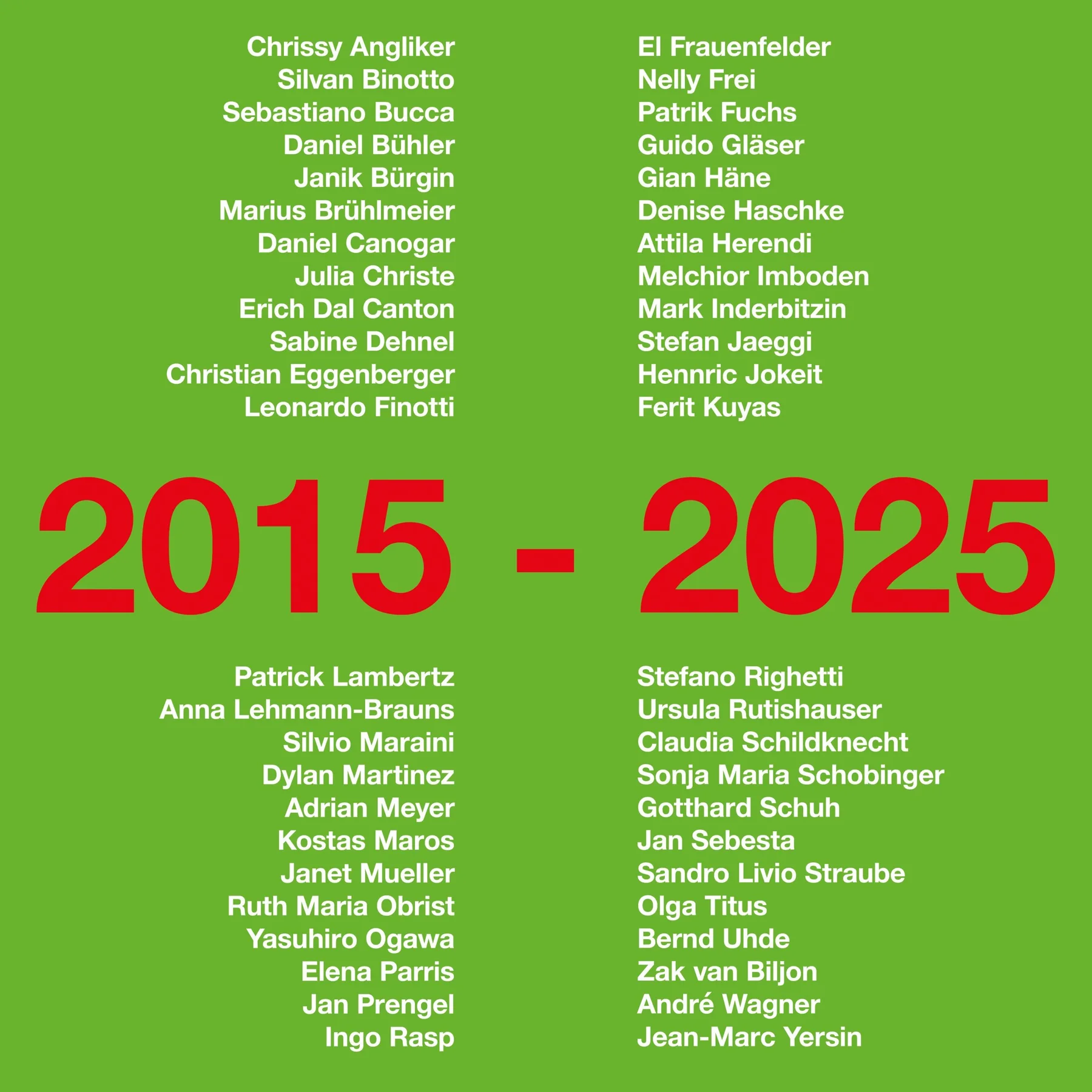 André Wagner bei Galerie94 – Jubiläumsausstellung in Baden (Schweiz) 2025