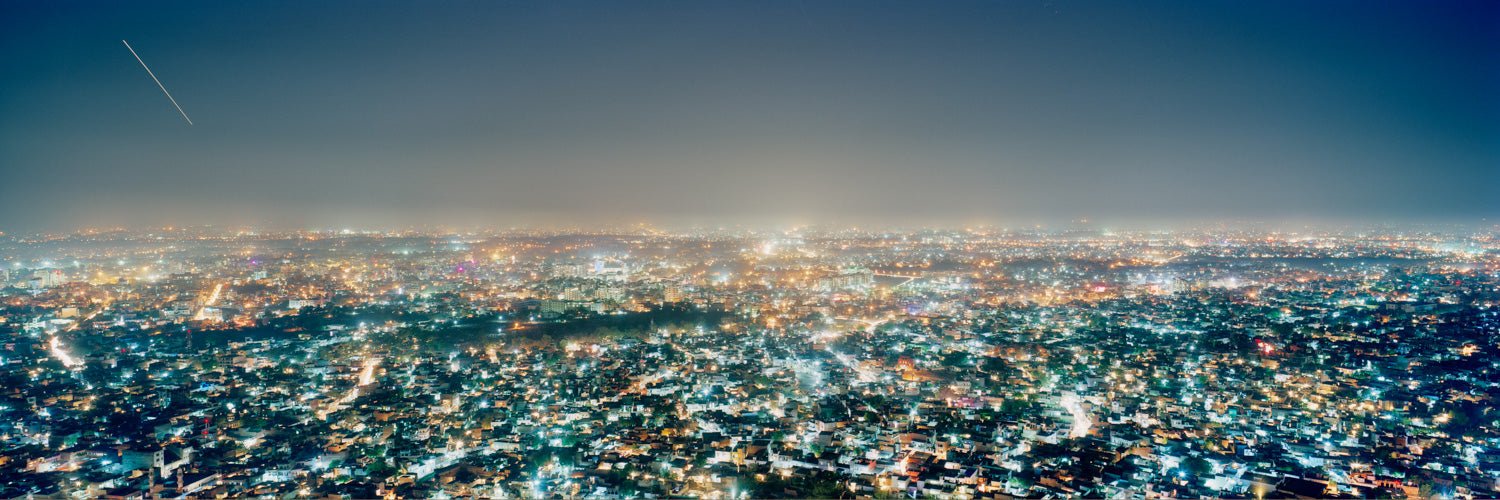 Skyline of Jaipur, Indien