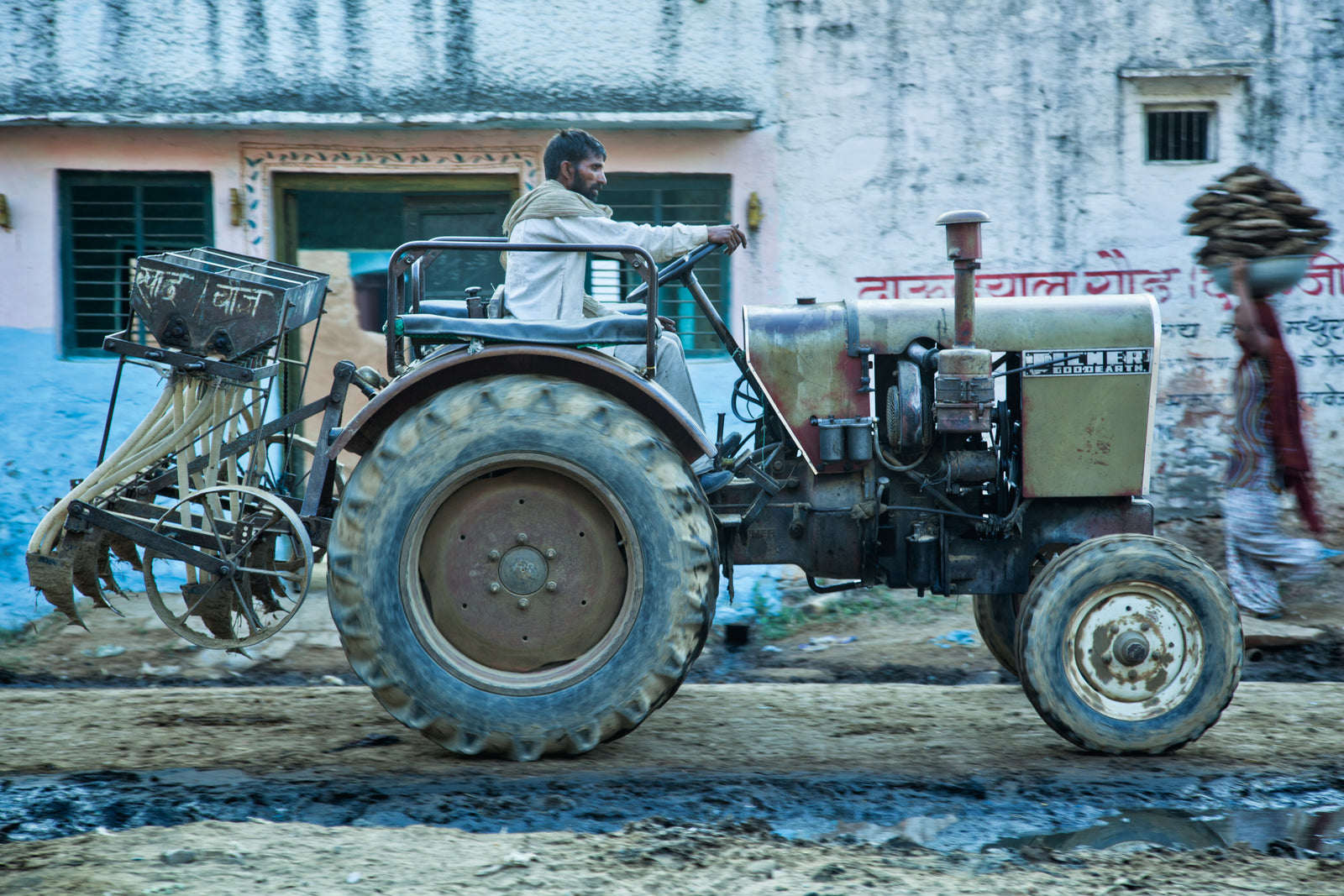 In a village near Varshana, Uttar Pradesh