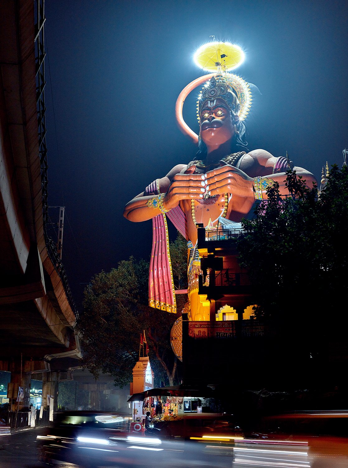 Hanuman temple in delhi, Indien