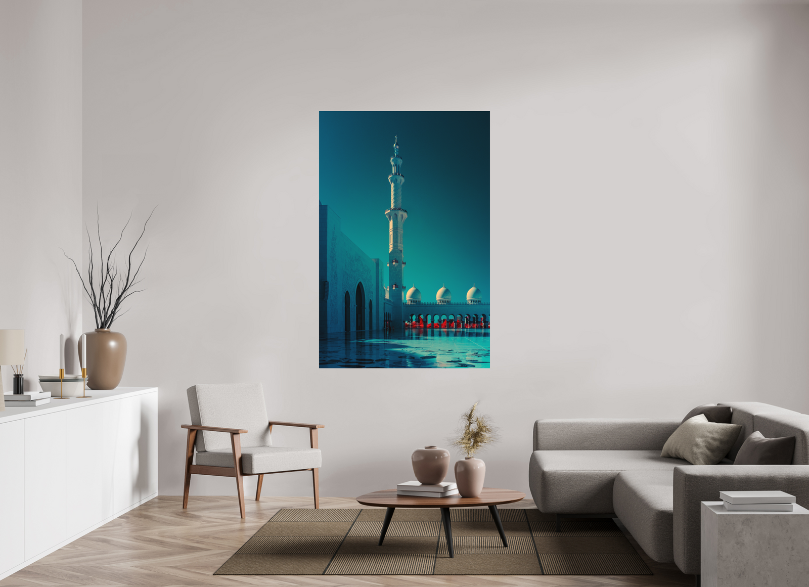 Vertical Silence · 111 × 167 cm · Fotoabzug auf Alu-Dibond · matt · Ohne Rahmen