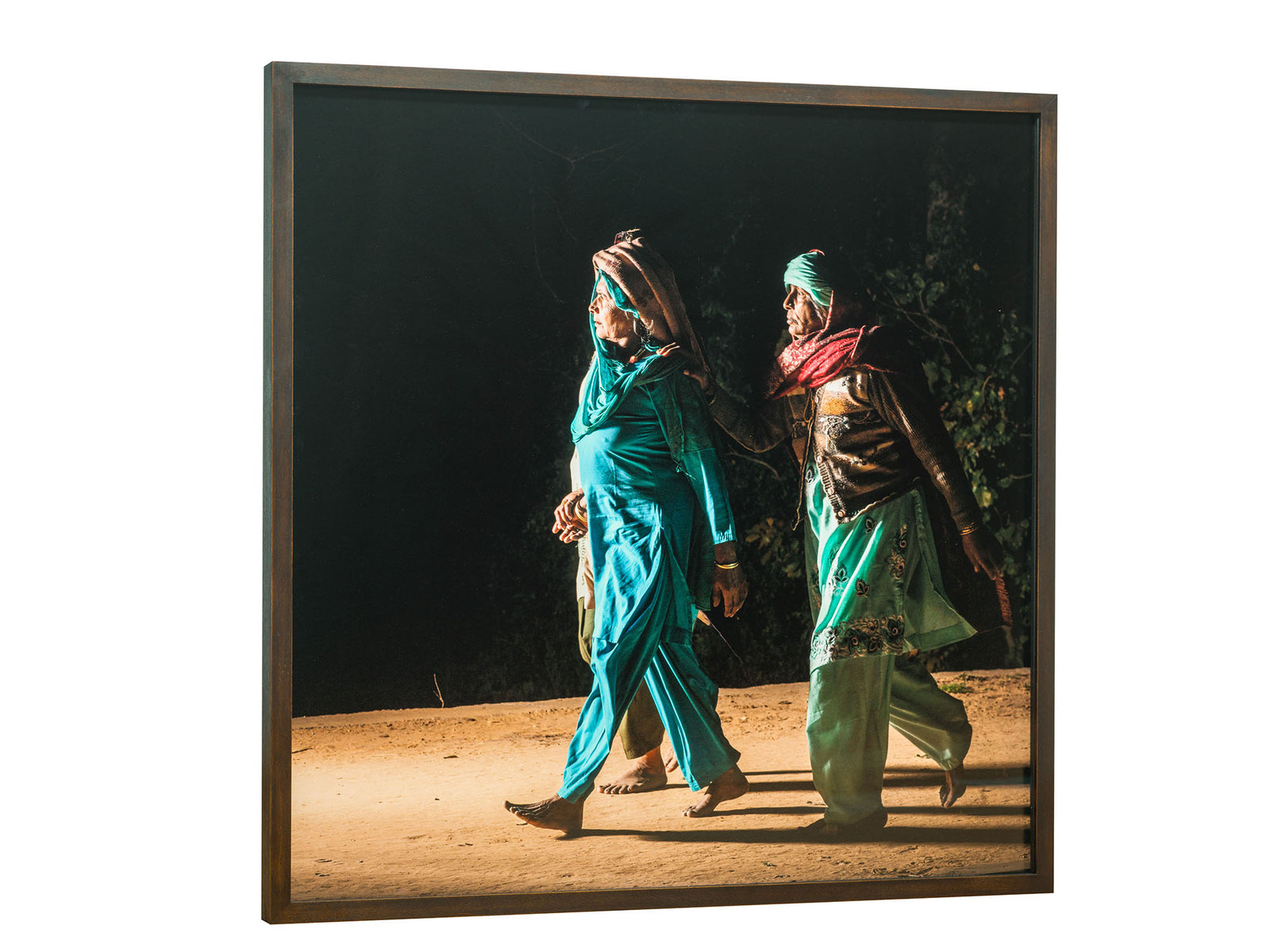 Pilgrims at govardhan 5, Indien