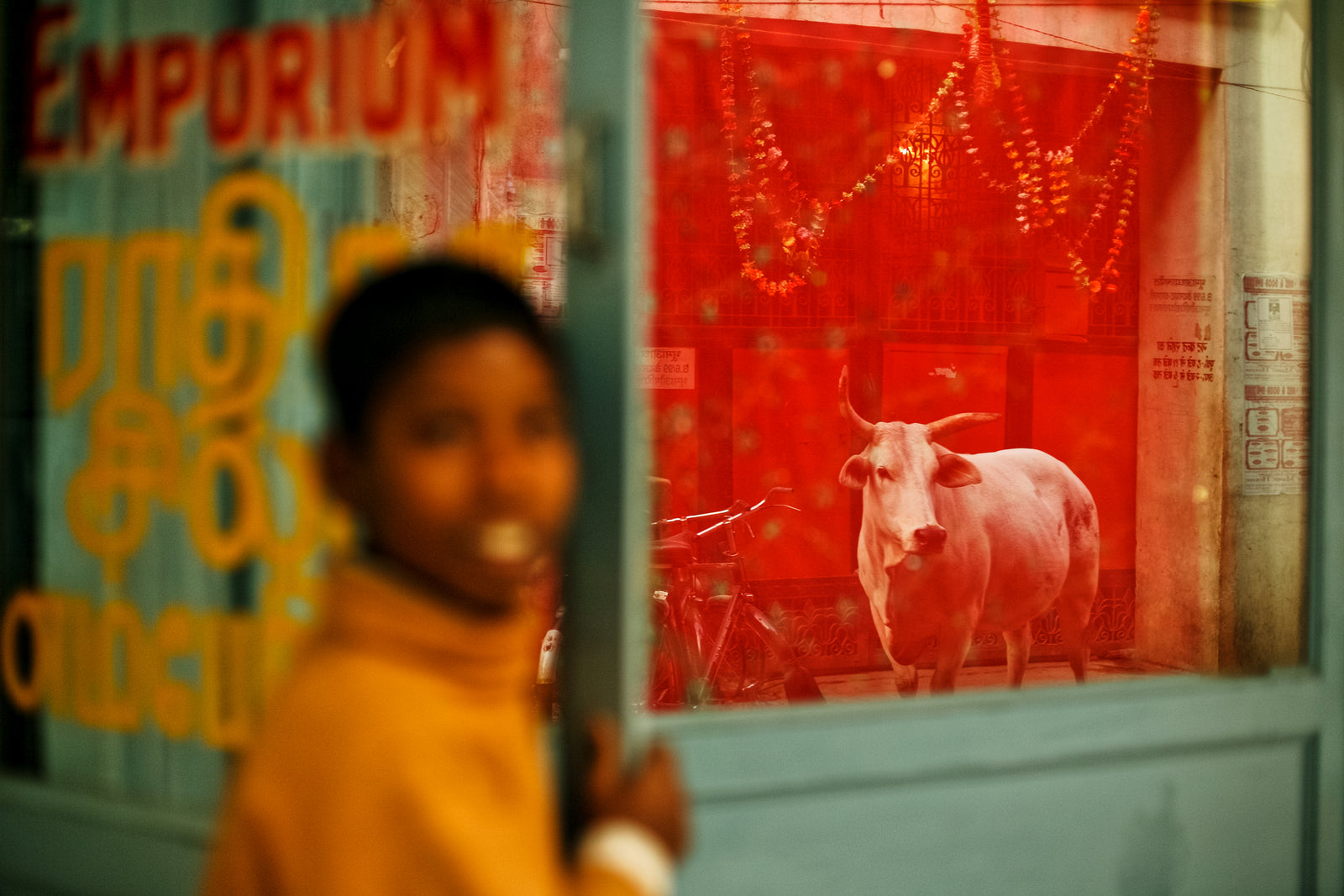 In the centre of Varanasi, Uttar Pradesh