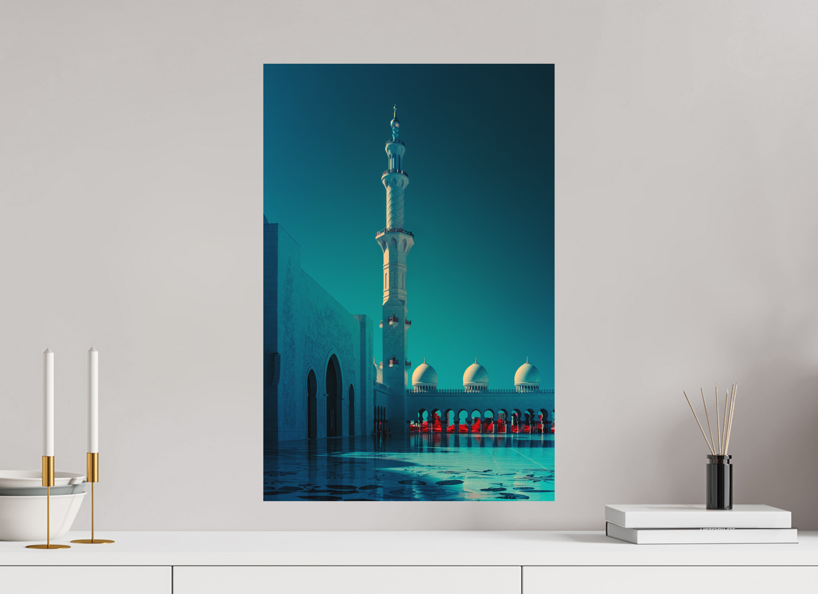 Vertical Silence · 40 × 60 cm · Fotoabzug auf Alu-Dibond · matt · Ohne Rahmen