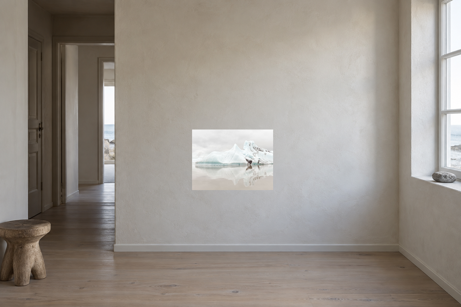 JÖKULSÁRLÒN GLACIER LAGOON 2, ISLAND – vue d’intérieur pour le format 40 × 54 cm